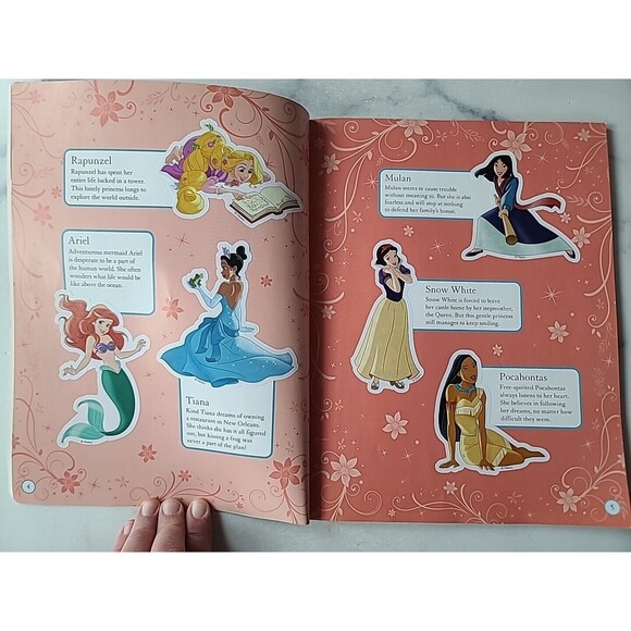 Disney Princess Ultimate Sticker Collection by DK (2020, Trade Paperback) - Picture 4 of 10